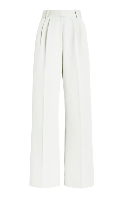 Favorite Daughter The Favorite Shortie Pleated Pants In Ivory
