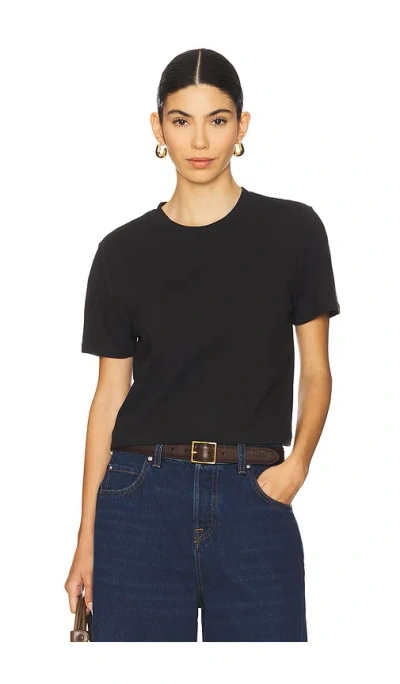 Favorite Daughter The Favorite Organic Cotton T-shirt In Black