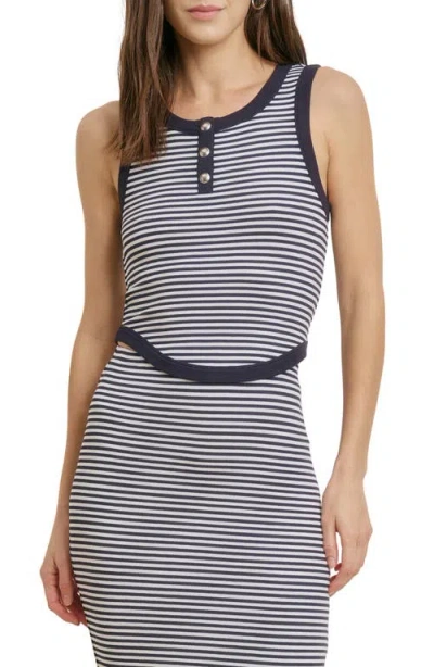 Favorite Daughter The Foundation Stripe Rib Tank In Multi
