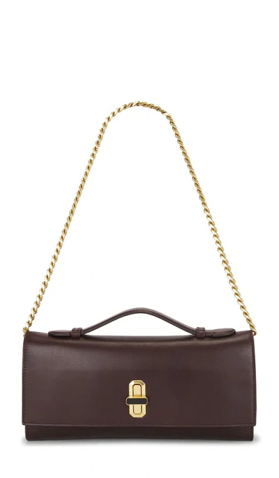 Favorite Daughter The Heirloom Clutch In Cherry Lacquer