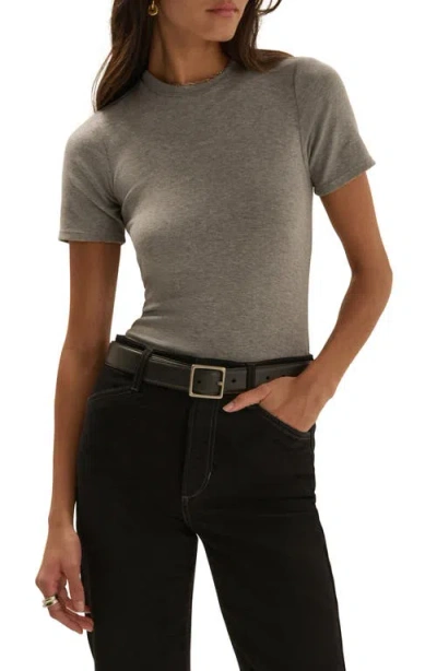 Favorite Daughter The Heritage Baby T-shirt In Gray