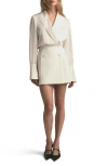 Favorite Daughter The I Can Fix Him Long Sleeve Minidress In Ivory