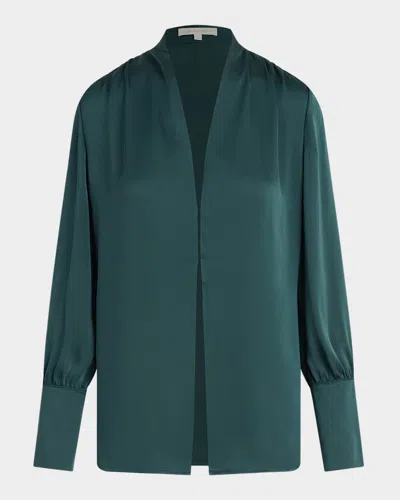 Favorite Daughter The Izzy Satin Top In Black