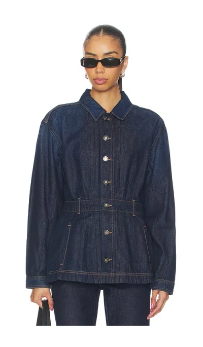 Favorite Daughter The Jade Jacket In Blue