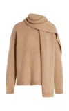 Favorite Daughter The Jamie Wool-blend Sweater In Brown