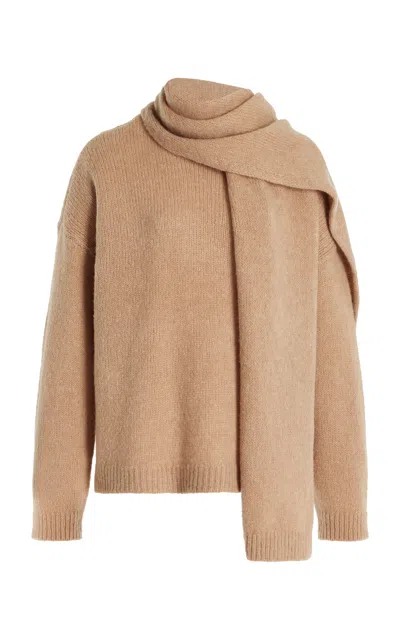 Favorite Daughter The Jamie Wool-blend Sweater In Brown
