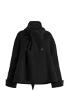 Favorite Daughter The Jamie Wool-cashmere Coat In Black