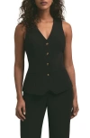 Favorite Daughter The Jones Vest In Black