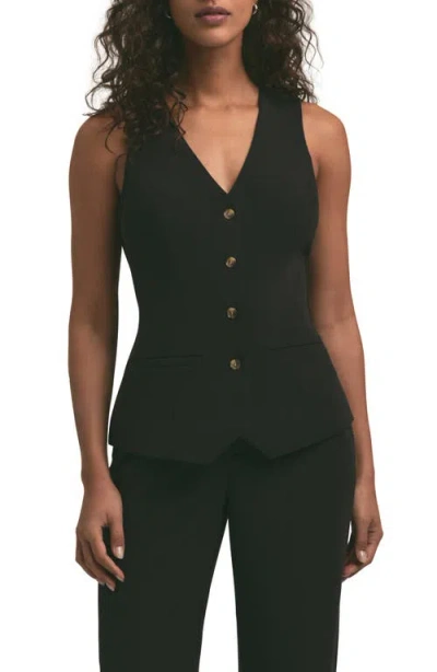 Favorite Daughter The Jones Vest In Black