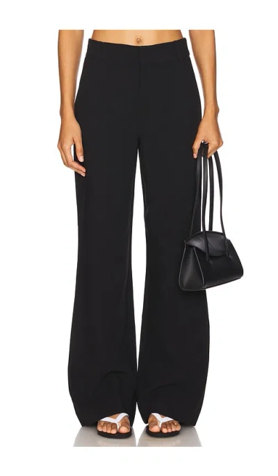 Favorite Daughter The Jones Wide Leg Pant In 黑色