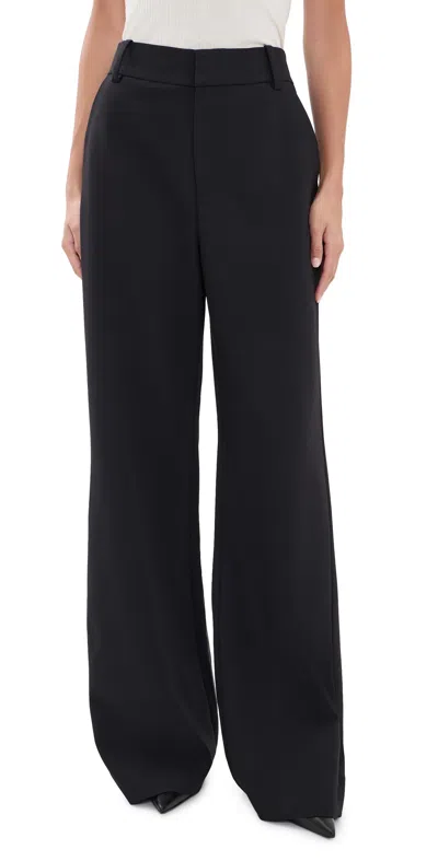 Favorite Daughter The Jones Wide Leg Pants Black