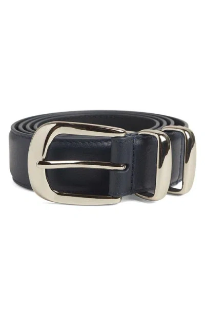 Favorite Daughter The Jordan Leather Belt In Black
