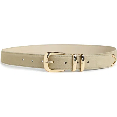 Favorite Daughter The Jordan Suede Belt In Gold