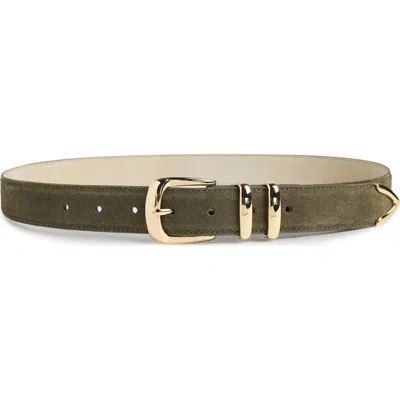 Favorite Daughter The Jordan Suede Belt In Green
