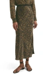 Favorite Daughter The Josie Leopard Print Maxi Skirt In Leopardo