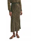 Favorite Daughter The Josie Leopard Print Maxi Skirt In Multi