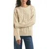 Favorite Daughter The Jovie Wool Blend Sweater In Ivory