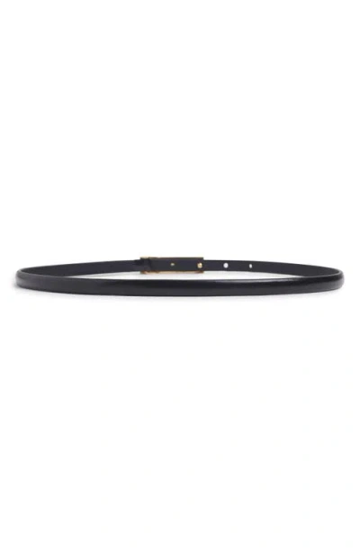Favorite Daughter The Lady Leather Belt In Black/gold