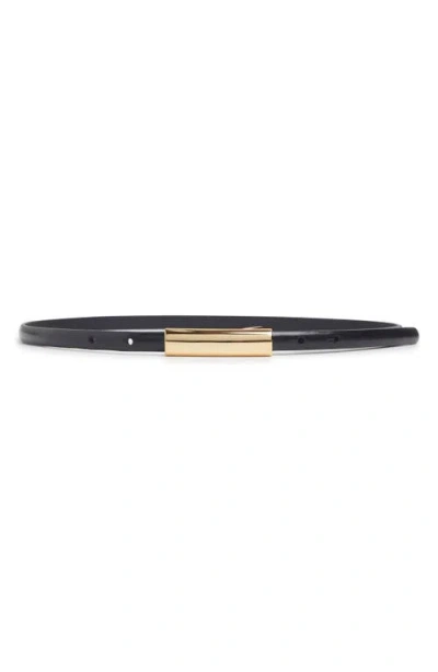 Favorite Daughter The Lady Leather Belt In Black