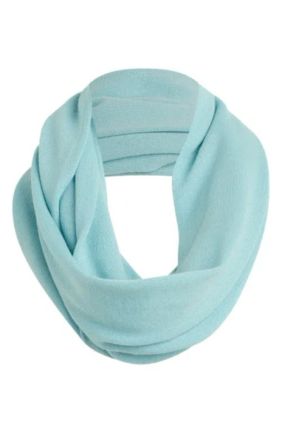 Favorite Daughter The Lightweight Knit Wrap Scarf In Blue