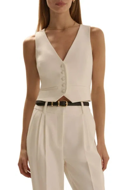Favorite Daughter The Little Classic Vest In White