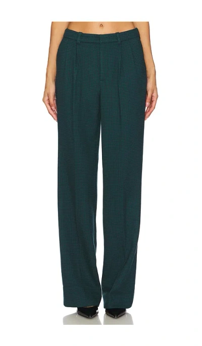 Favorite Daughter The Low Favorite Pant In Juniper Houndstooth