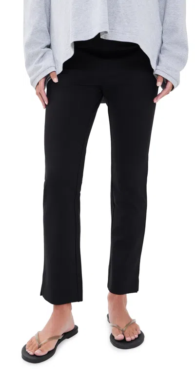 Favorite Daughter The Maternity Favorite Cigarette Pants Black