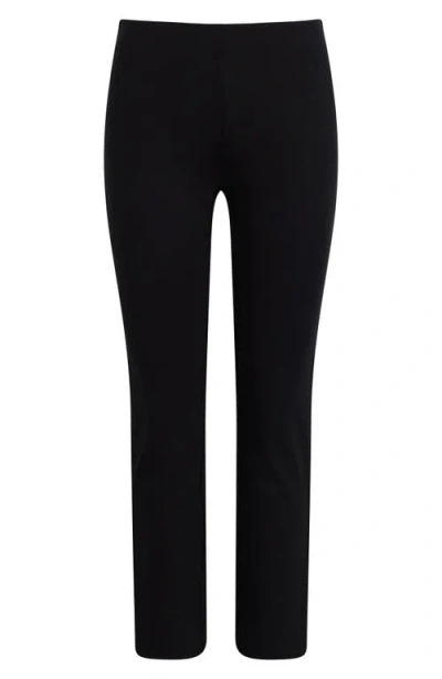 Favorite Daughter The Maternity Favorite Ponte Cigarette Pants In Black