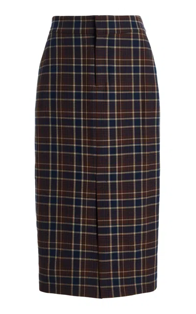 Favorite Daughter The Meyer Plaid Midi Skirt