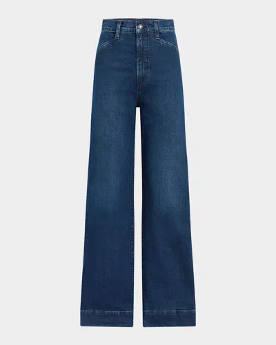 FAVORITE DAUGHTER THE MISCHA SUPER HIGH RISE WIDE-LEG JEANS