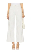 Favorite Daughter The Mischa Utility Pants In White