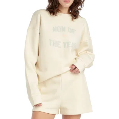 Favorite Daughter The Mom Of The Year Sweatshirt In Neutral