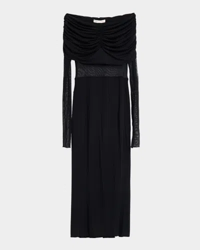 Favorite Daughter The New Era Midi Dress In Black