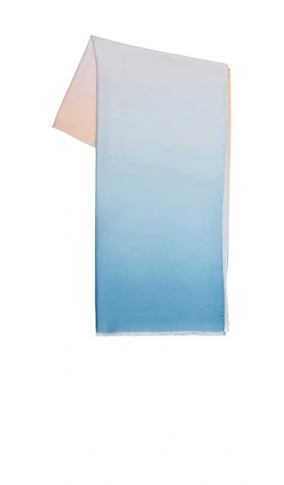 Favorite Daughter The Ombre Scarf In Blue