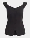 Favorite Daughter The One That I Want Off The Shoulder Top In Black
