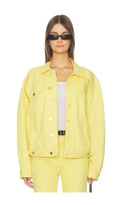 Favorite Daughter The Otto Boyfriend Jacket In Yellow