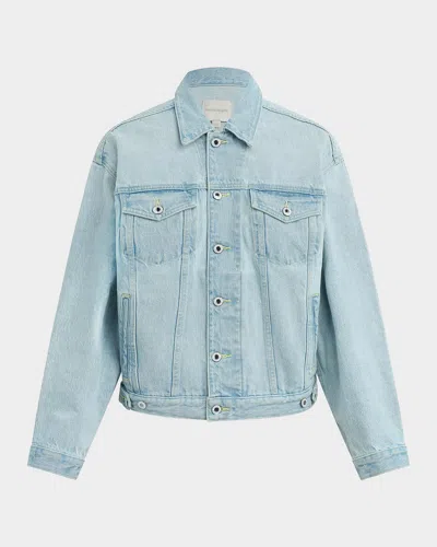 Favorite Daughter The Otto Denim Jacket In Blue