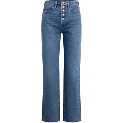 Favorite Daughter The Otto High Waist Ankle Boyfriend Jeans In Blue