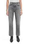 Favorite Daughter The Otto High Waist Boyfriend Jeans In Gray