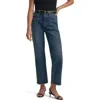 Favorite Daughter The Otto Super High Waist Ankle Boyfriend Jeans