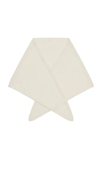 Favorite Daughter The Oversized Triangle Scarf In Ivory