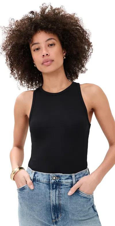 Favorite Daughter The Perfect Thong Bodysuit Black