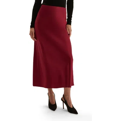 Favorite Daughter The Petite Favorite Maxi Skirt In Red