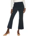 Favorite Daughter The Phoebe Crop Flare Pant In Blue
