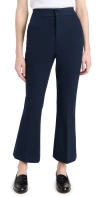 FAVORITE DAUGHTER THE PHOEBE CROP FLARE PANTS NAVY