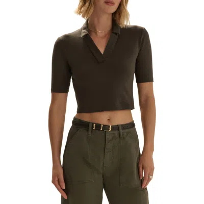 Favorite Daughter The Reading Johnny Collar Polo In Brown