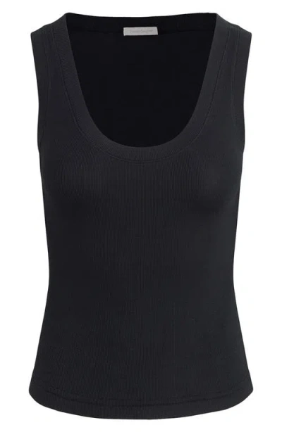 Favorite Daughter The Rib Tank In Black