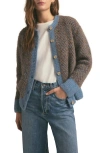 Shop Favorite Daughter The Rio Alpaca Blend Cardigan In Macchiato Multi
