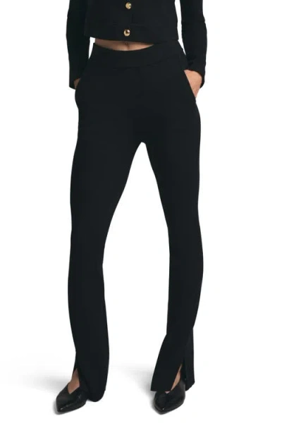 Favorite Daughter The Runway Kick Flare Pants In Black
