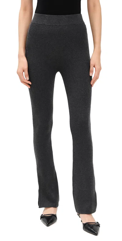 Favorite Daughter The Runway Pants Charcoal In Gray